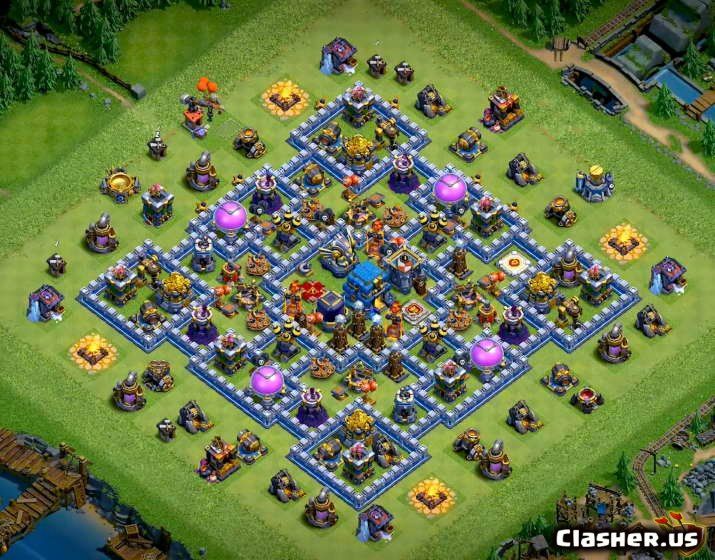 Town Hall 12 Base